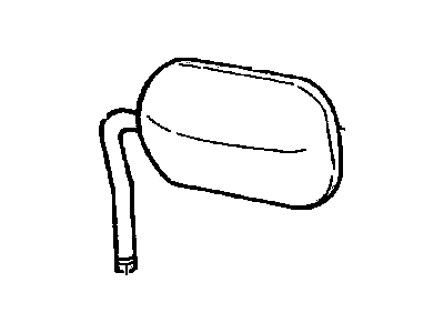 GMC Syclone Side View Mirrors - 15618781