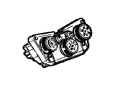 GM 94781801 Control, Rear Window Defogger