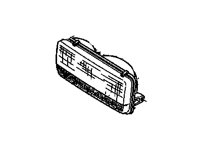 Cadillac 16516170 Composite Headlamp
