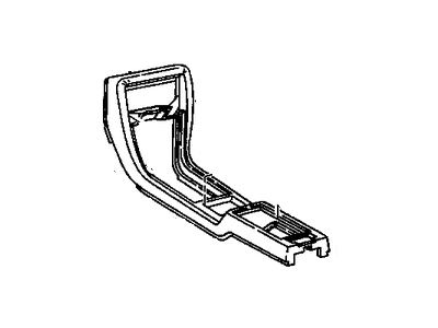 Cadillac Eldorado Center Console Base - 3635449