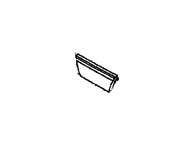 1991 Buick Roadmaster Door Moldings - 12522248