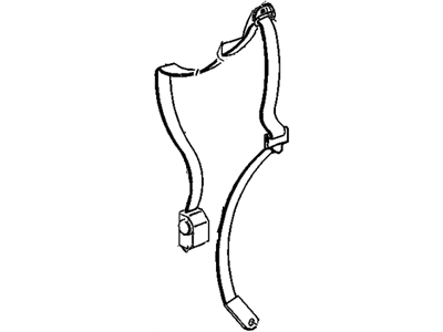 Buick 12533268 Seat Belt Assembly
