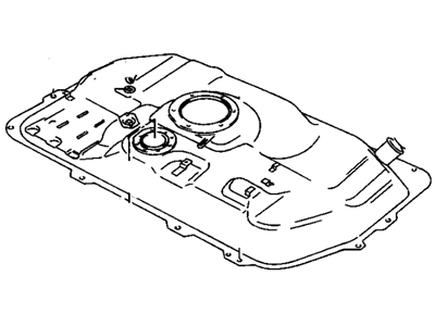 Chevy Metro Fuel Tank - 91174019
