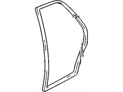 1999 Cadillac Catera Door Seal - 90563475