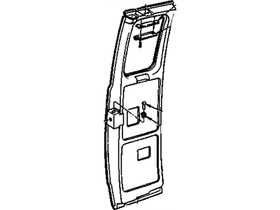 Chevy 15964100 Door Shell
