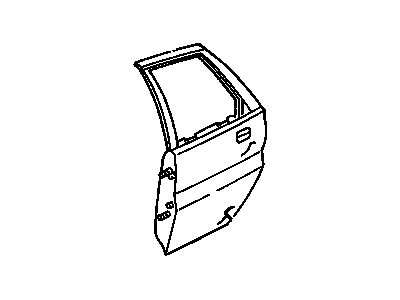 GM 10262553 Outer Panel, Driver Side