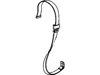 1986 Buick Century Seat Belt - 12512724