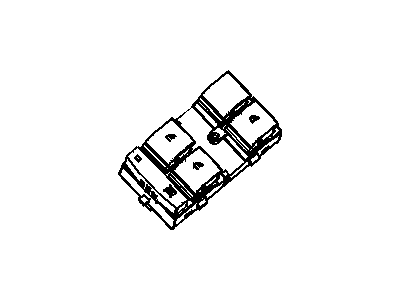 GM 92256969 Switch, Door Window