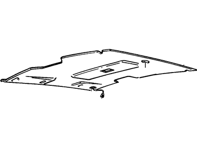 GM 10350855 Panel, Roof Headlining