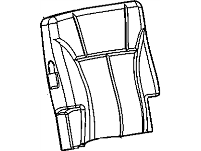 GM 88983523 Cover, Am7 - Rear Folding Bench Seat Back
