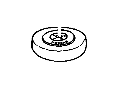 1999 Cadillac DeVille Spare Wheel - 9592688