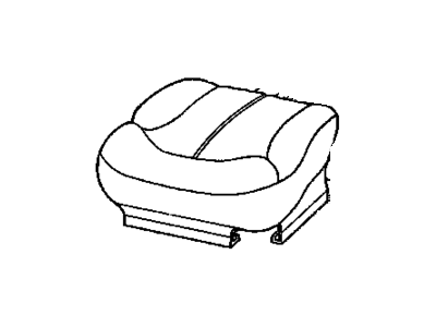 Chevy 88938878 COVER,DRIVER SEAT CUSHION