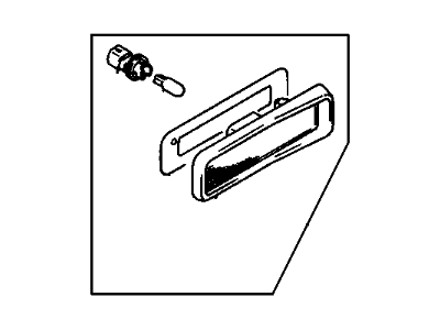 Chevy 30000169 Marker Lamp Assembly
