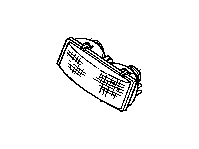 GM 16509821 Composite Headlamp, Driver Side