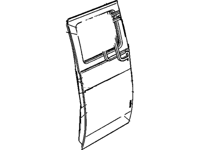 Chevy 15966410 Door Shell