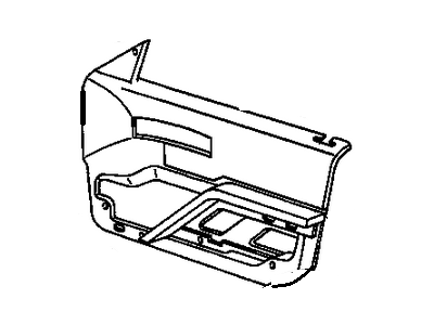 Chevy 12522424 Trim Panel