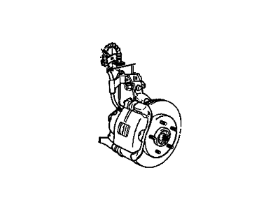 Cadillac 19173613 Brake Hose