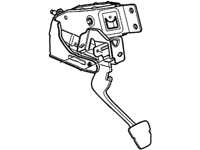 GM 92233420 Bracket, Engine Clutch Pedal