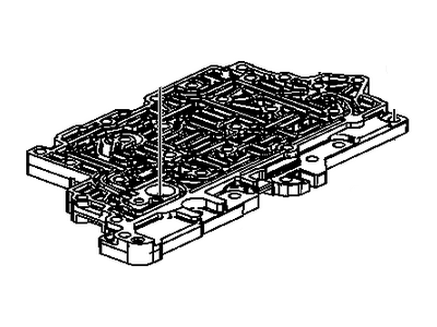 Buick 24243705 PLATE,CONTROL VALVE CHANNEL(INCLUDES 306,307,309,310)