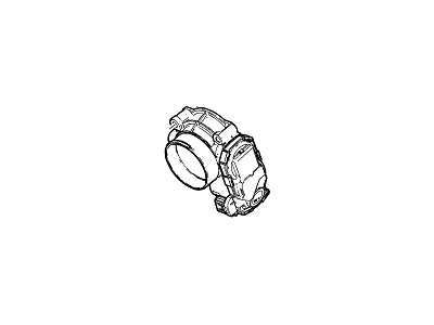 GM 12670981 Throttle Body