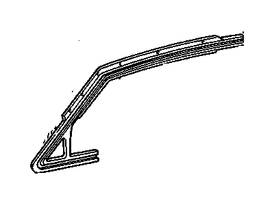 1988 Cadillac Eldorado Door Moldings - 20688059