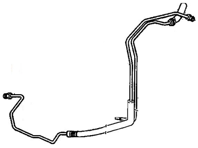 Oldsmobile 26074656 Pressure Hose