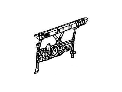 GM 16634900 Window Regulator, Front Passenger Side