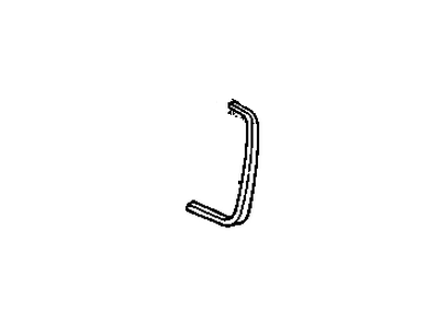 GM 10237655 Reveal Molding, Driver Side