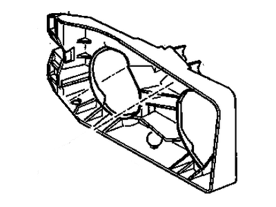 Chevy 16512741 Mount Frame