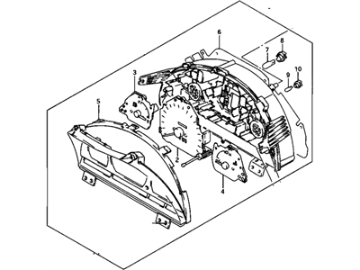 2000 Chevy Metro Instrument Cluster - 30017804