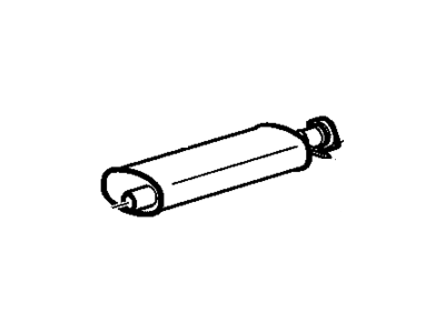 GMC Envoy XUV Muffler - 15778683