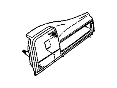 Oldsmobile Calais Back Up Light - 5974858