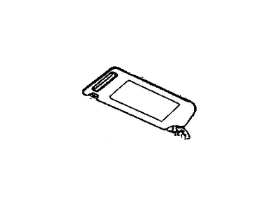 Oldsmobile 12480555 Sunvisor
