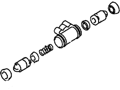 2001 Chevy Tracker Brake Caliper Repair Kit - 91175685