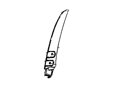 Cadillac 90517090 Seat Back Panel