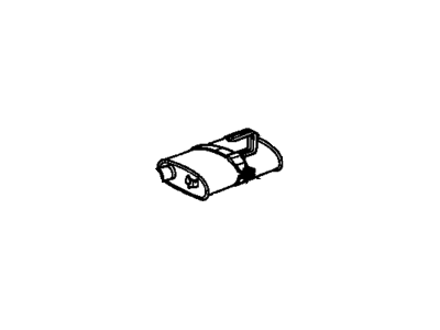 Chevy Cavalier Muffler - 22542900