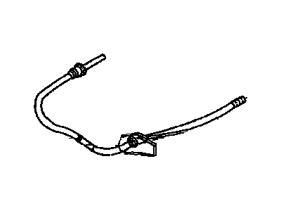 1993 GMC Typhoon Parking Brake Cable - 15968233