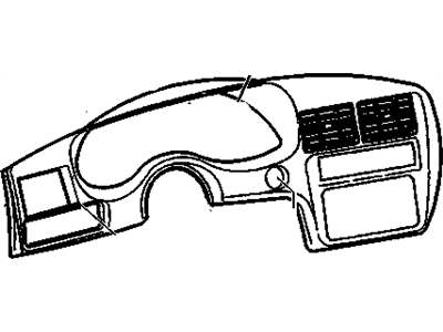 Buick 10236738 Trim Plate