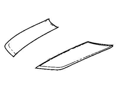 GM 22814572 Decal, Hood Panel Ornamentation