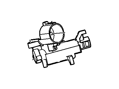 Saturn 20793134 HOUSING,IGNITION & START SWITCH(USE ON MY 2009-2012 VEHICLES WITH SOLENOID 2-PINION SQUARE CONNECT DESIGN)(INCLUDES 2,3,14)(SOLENOID IS PART OF THE HOUSING)