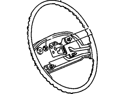 Buick LeSabre Steering Wheel - 17990741