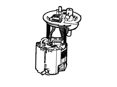 Cadillac 13508812 MODULE KIT,FUEL TANK FUEL PUMP (W/O FUEL LEVEL SENSOR)(INCLUDES 10)