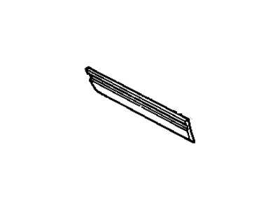 1987 Cadillac Fleetwood Door Moldings - 20503189