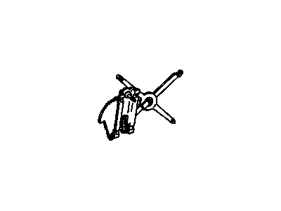 Chevy K20 Suburban Window Regulator - 22030649