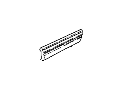 GM 88935308 Molding, Cab And Load Carrier Outer Side Decoration, Front