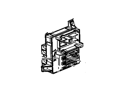 Cadillac 22782851 BLOCK,BODY WIRING HARNESS JUNCTION(INCLUDES 3,5-8,12)(13.100)