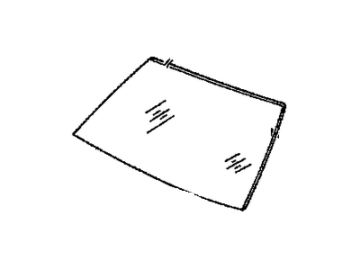 Chevy 14056749 Glass Panel
