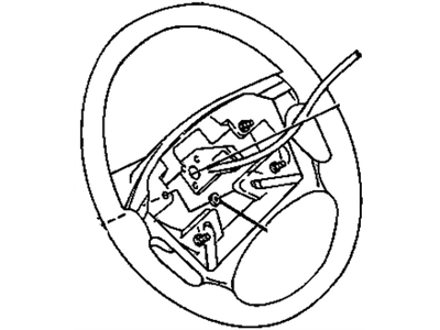 Oldsmobile 17997334 Wheel