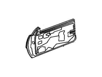 GM 20635593 Outer Panel, Driver Side