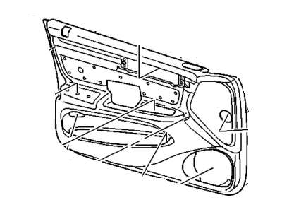 Pontiac 12101762 CONNECTOR,INSTRUMENT PANEL WIRING HARNESS(NATURAL)(10-WAY FEMALE)(METRI-PACK 150)(W/LEADS)(2.535)